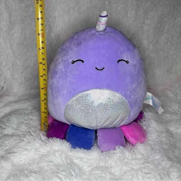 Squishmallows Davina the Unicorn Octopus - Octocorn Plush Stuffed Animal - Picture 7 of 12